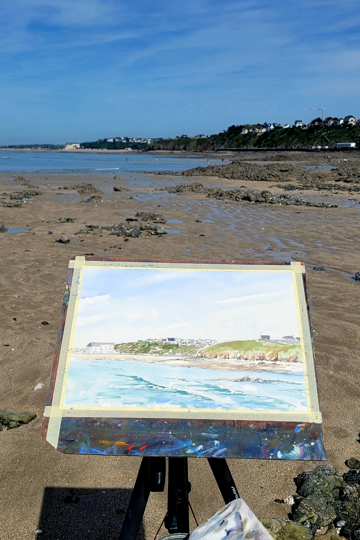 Le plein air est déjà peinture.
