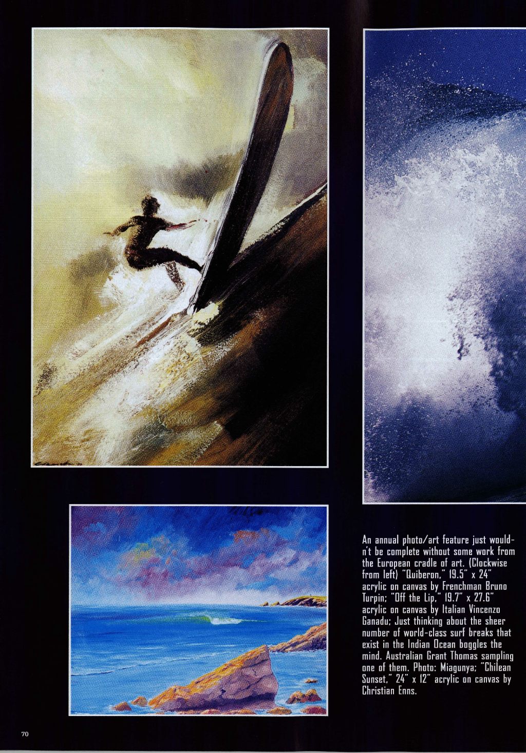 Longboard Magazine — Annual Surf Art issue — original document