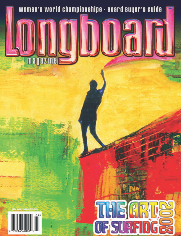 Longboard Magazine — Annual Surf Art issue — original document