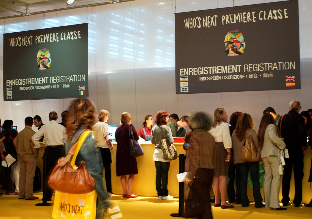 WHO’S NEXT — International fashion fair — original document